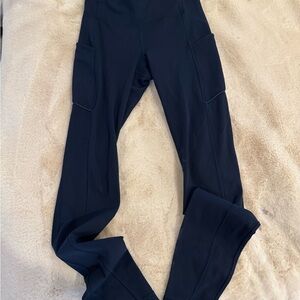 Lululemon Navy Blue Women’s High-Waisted Leggings